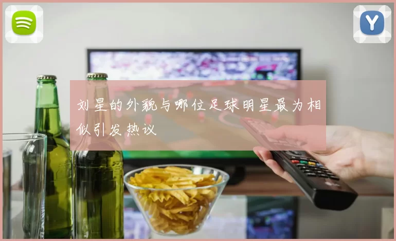刘星的外貌与哪位足球明星最为相似引发热议