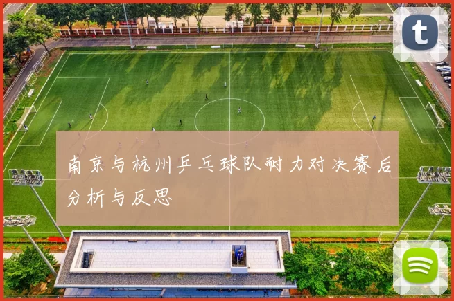 南京与杭州乒乓球队耐力对决赛后分析与反思